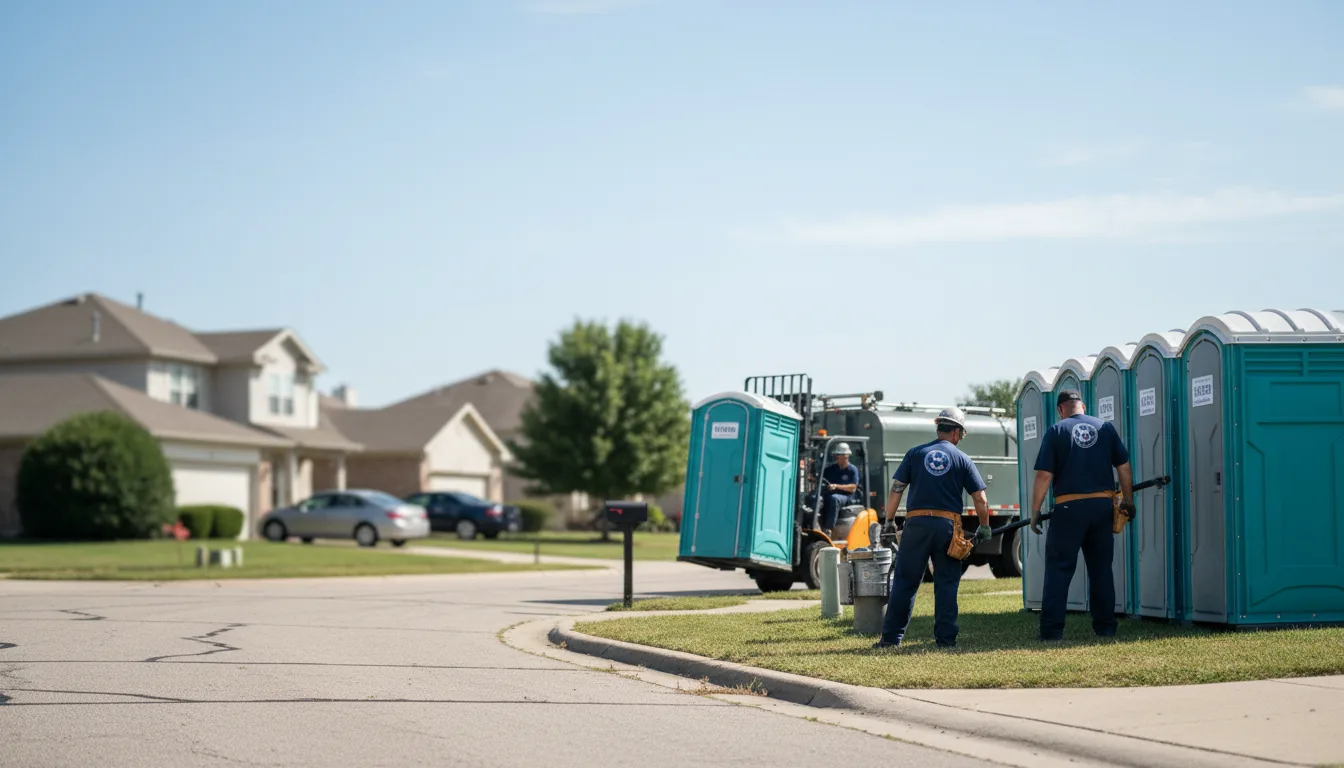 Porta Potty Rental in Scotland, TX near me